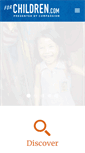 Mobile Screenshot of forchildren.com